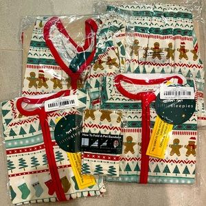 NWT Little Sleepies Fair Isle Family Matching Bundle